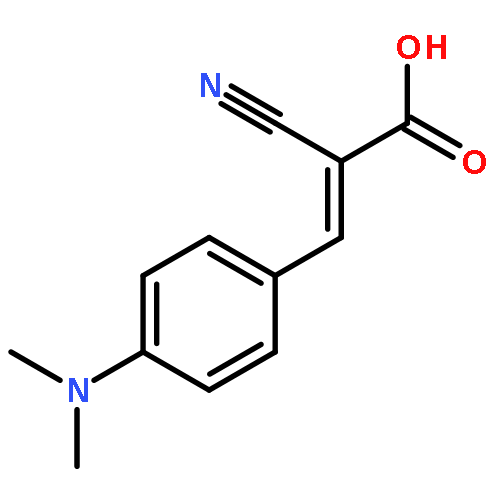 2-Propenoic acid, 2-cyano-3-[4-(dimethylamino)phenyl]-, (2E)-