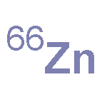 Zinc, isotope of mass66