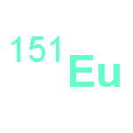 Europium, isotope ofmass 151