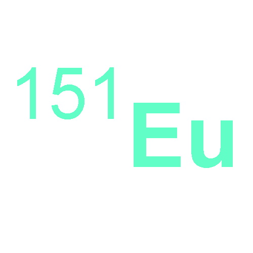 Europium, isotope ofmass 151