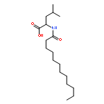 L-Leucine,N-(1-oxododecyl)-