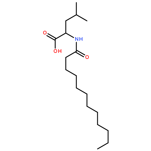 L-Leucine,N-(1-oxododecyl)-