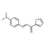 2-Propen-1-one, 3-[4-(dimethylamino)phenyl]-1-(2-thienyl)-