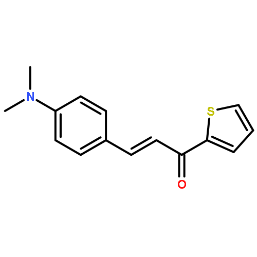 2-Propen-1-one, 3-[4-(dimethylamino)phenyl]-1-(2-thienyl)-