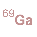 Gallium, isotope ofmass 69