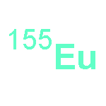 Europium, isotope ofmass 155