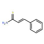 2-Propenethioamide, 3-phenyl-