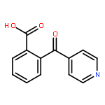 Benzoic acid, 2-(4-pyridinylcarbonyl)-