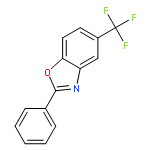 Benzoxazole, 2-phenyl-5-(trifluoromethyl)-