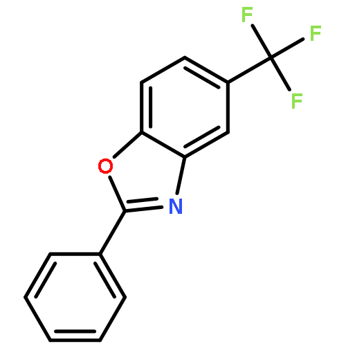 Benzoxazole, 2-phenyl-5-(trifluoromethyl)-