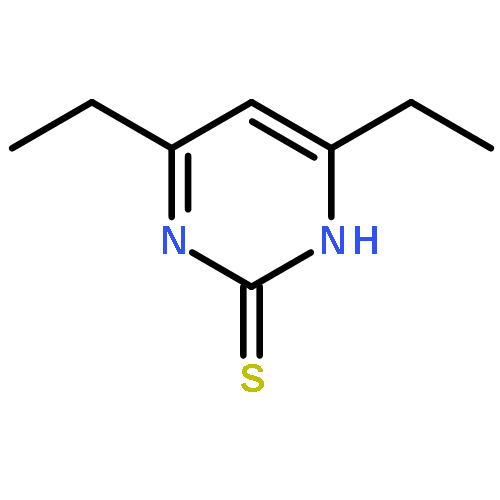 2(1H)-Pyrimidinethione, 4,6-diethyl-