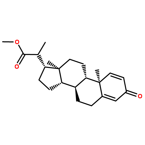 Pregna-1,4-diene-20-carboxylic acid, 3-oxo-, methyl ester