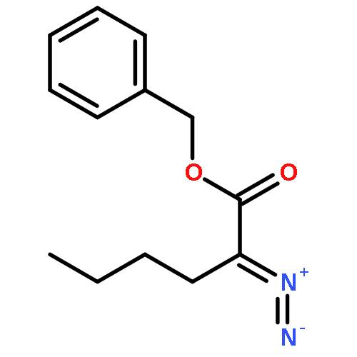 Hexanoic acid, 2-diazo-, phenylmethyl ester