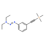 1-Triazene, 3,3-diethyl-1-[3-[(trimethylsilyl)ethynyl]phenyl]-