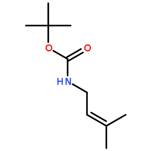 Carbamic acid,(3-methyl-2-butenyl)-, 1,1-dimethylethyl ester (9CI)