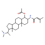 2-Butenamide, N-[(3b,4b,5a,20S)-4-(acetyloxy)-20-(dimethylamino)pregnan-3-yl]-3-methyl-