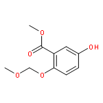 Benzoic acid, 5-hydroxy-2-(methoxymethoxy)-, methyl ester