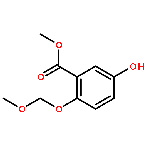 Benzoic acid, 5-hydroxy-2-(methoxymethoxy)-, methyl ester