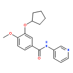 Benzamide, 3-(cyclopentyloxy)-4-methoxy-N-3-pyridinyl-