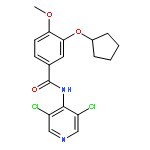 Benzamide,3-(cyclopentyloxy)-N-(3,5-dichloro-4-pyridinyl)-4-methoxy-