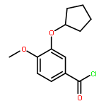 3-(CYCLOPENTYLOXY)-4-METHOXYBENZOYL CHLORIDE