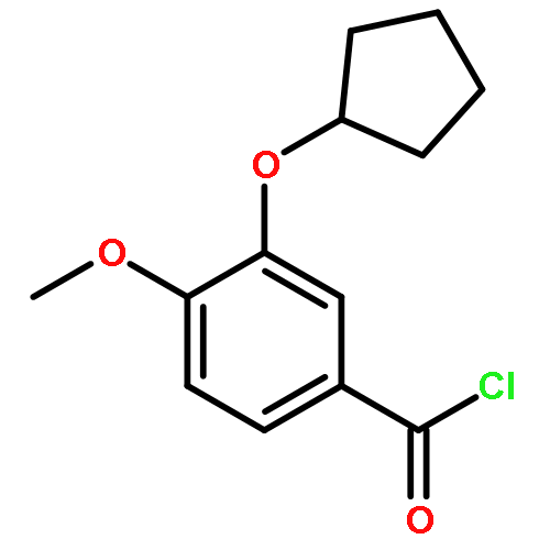 3-(CYCLOPENTYLOXY)-4-METHOXYBENZOYL CHLORIDE