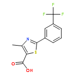 4-Methyl-2-(3-(trifluoromethyl)phenyl)thiazole-5-carboxylic acid