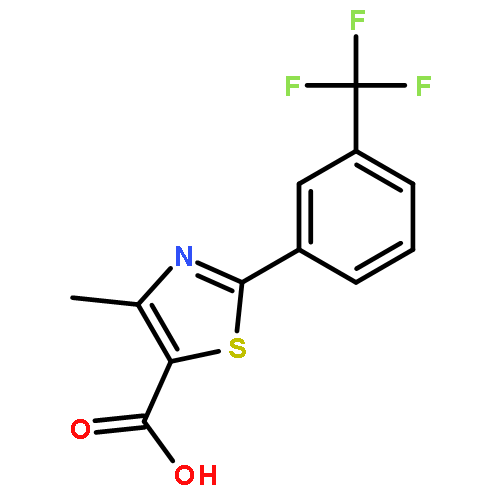 4-Methyl-2-(3-(trifluoromethyl)phenyl)thiazole-5-carboxylic acid