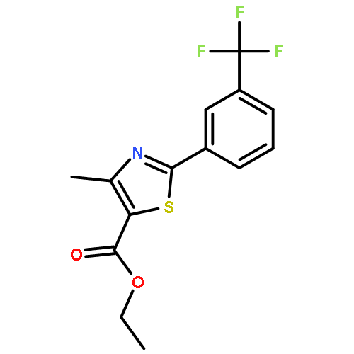 Ethyl 4-methyl-2-(3-(trifluoromethyl)phenyl)thiazole-5-carboxylate