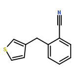 BENZONITRILE, 2-(3-THIENYLMETHYL)-