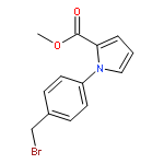 METHYL 1-[4-(BROMOMETHYL)PHENYL]PYRROLE-2-CARBOXYLATE