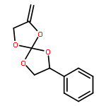 1,4,6,9-Tetraoxaspiro[4.4]nonane, 2-methylene-7-phenyl-