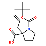 (R)-2-Allyl-1-(tert-butoxycarbonyl)pyrrolidine-2-carboxylic acid