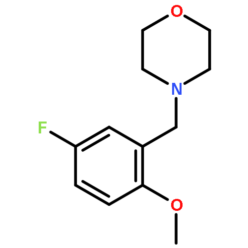 4-(5-fluoro-2-methoxybenzyl)morpholine