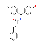 Carbamic acid, [bis(4-methoxyphenyl)methyl]-, phenylmethyl ester