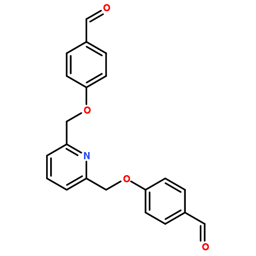 Benzaldehyde, 4,4'-[2,6-pyridinediylbis(methyleneoxy)]bis-