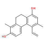 2,8-dihydroxy-1,6-dimethyl-5-vinyl-9,10-dihydrophenanthrene