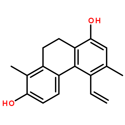 2,8-dihydroxy-1,6-dimethyl-5-vinyl-9,10-dihydrophenanthrene