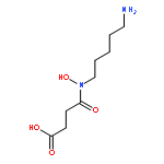 Butanoic acid, 4-[(5-aminopentyl)hydroxyamino]-4-oxo-