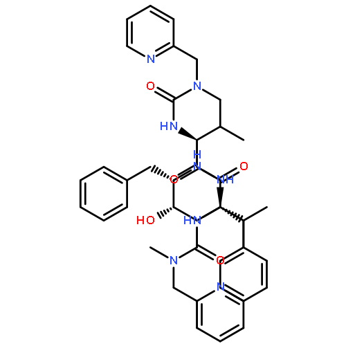 2,5,10,13-Tetraazatetradecanediamide,7-hydroxy-N1,N14-dimethyl-3,12-bis(1-methylethyl)-4,11-dioxo-6,9-bis(phenylmethyl)-N1,N14-bis(2-pyridinylmethyl)-,(3S,6S,7S,9S,12S)-