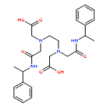 Glycine, N,N'-1,2-ethanediylbis[N-[2-oxo-2-[(1-phenylethyl)amino]ethyl]-