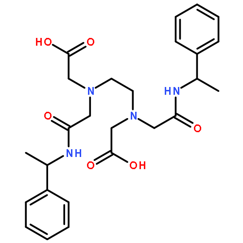 Glycine, N,N'-1,2-ethanediylbis[N-[2-oxo-2-[(1-phenylethyl)amino]ethyl]-