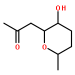 2-Propanone,1-[(2R,3S,6R)-tetrahydro-3-hydroxy-6-methyl-2H-pyran-2-yl]-