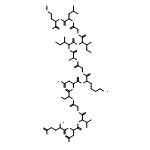 L-Methionine, L-a-glutamyl-L-a-aspartyl-L-valylglycyl-L-seryl-L-asparaginyl-L-lysylglycyl-L-alanyl-L-isoleucyl-L-isoleucylglycyl-L-leucyl-