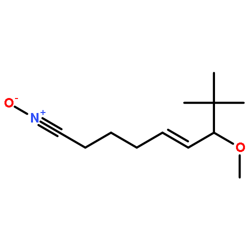 5-Nonenenitrile, 7-methoxy-8,8-dimethyl-, N-oxide, (E)-