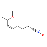 5-Octenenitrile, 7-methoxy-, N-oxide, (Z)-