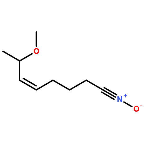 5-Octenenitrile, 7-methoxy-, N-oxide, (Z)-