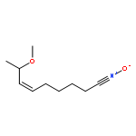 6-Nonenenitrile, 8-methoxy-, N-oxide, (Z)-