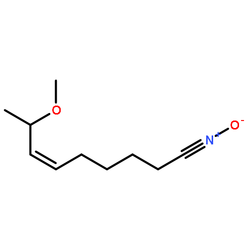 6-Nonenenitrile, 8-methoxy-, N-oxide, (Z)-