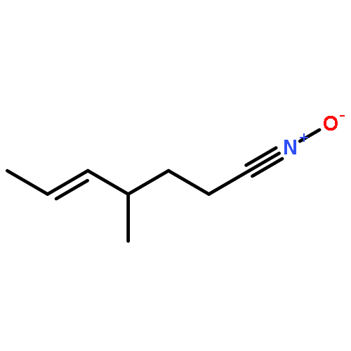 5-Heptenenitrile, 4-methyl-, N-oxide, (E)-